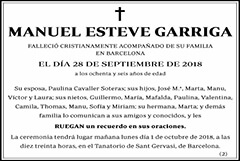 Manuel Esteve Garrica